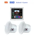 4 pollici Andriod 11 Tuya imposta Smart Home WiFi Bluetooth bidirezionale Home Theater Cinema digitale Stereo Audio musica amplificatore da parete