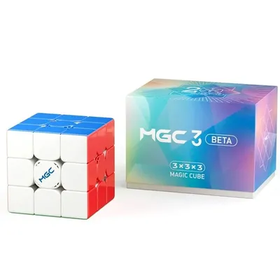 YJ MGC 3 Beta Magnetischer Magic Speed Cube 3x3 Maglev Ball Core UV Stickerless Professionelles Zappelspielzeug Kinder Geschenk Image
