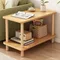 Meubles de Style nordique, Table basse de salon, meuble de rangement de chevet, étagère de chambre à coucher, décoration de la maison
