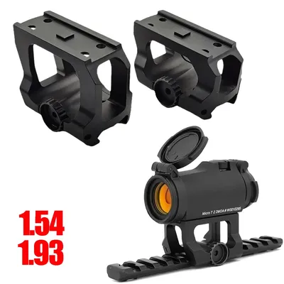 Tactical T01 T02 Red Dot Reflex Sights Mount Riser Scope QD Mount Sight Heighten Base Adapter Bracket 1.54 1.93 Height 20mm