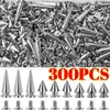 300/10PCS Spike Punk Nieten Metall Screwback Nieten DIY Handwerk Coole Punk Kleidungsstück Nieten Dekoration für Kleidung Schuhe Leder