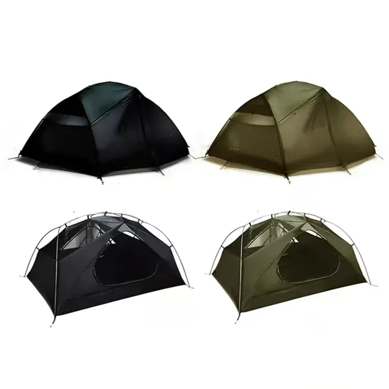 15d silikon beschichtetes msr hubba hubba nx style 3 personen leichtes rucksack zelt, ripstop wasserdichtes zelt, ultraleicht 3 mann Image