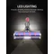 Floor attachment with soft roller brush, compatible with Dyson V7, V8, V10, V11,V15 and G5 hoovers, swivelling motor attachment