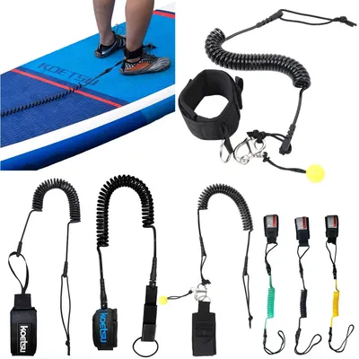 Sup Board Foot Leg Rope Quick Release Surfing Stand UP Paddle Board Ankle Leash Elastic Surfboard Safety Foot Rope Accessories