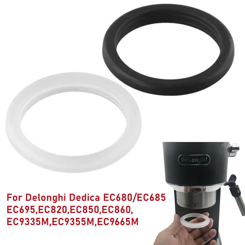 2 stücke Silikon Dichtung Für Delonghi EC680 EC685 EC695 EC820 EC850 EC860 EC9335M EC9355M EC9665M Delonghi Kaffeemaschine Dichtring Image