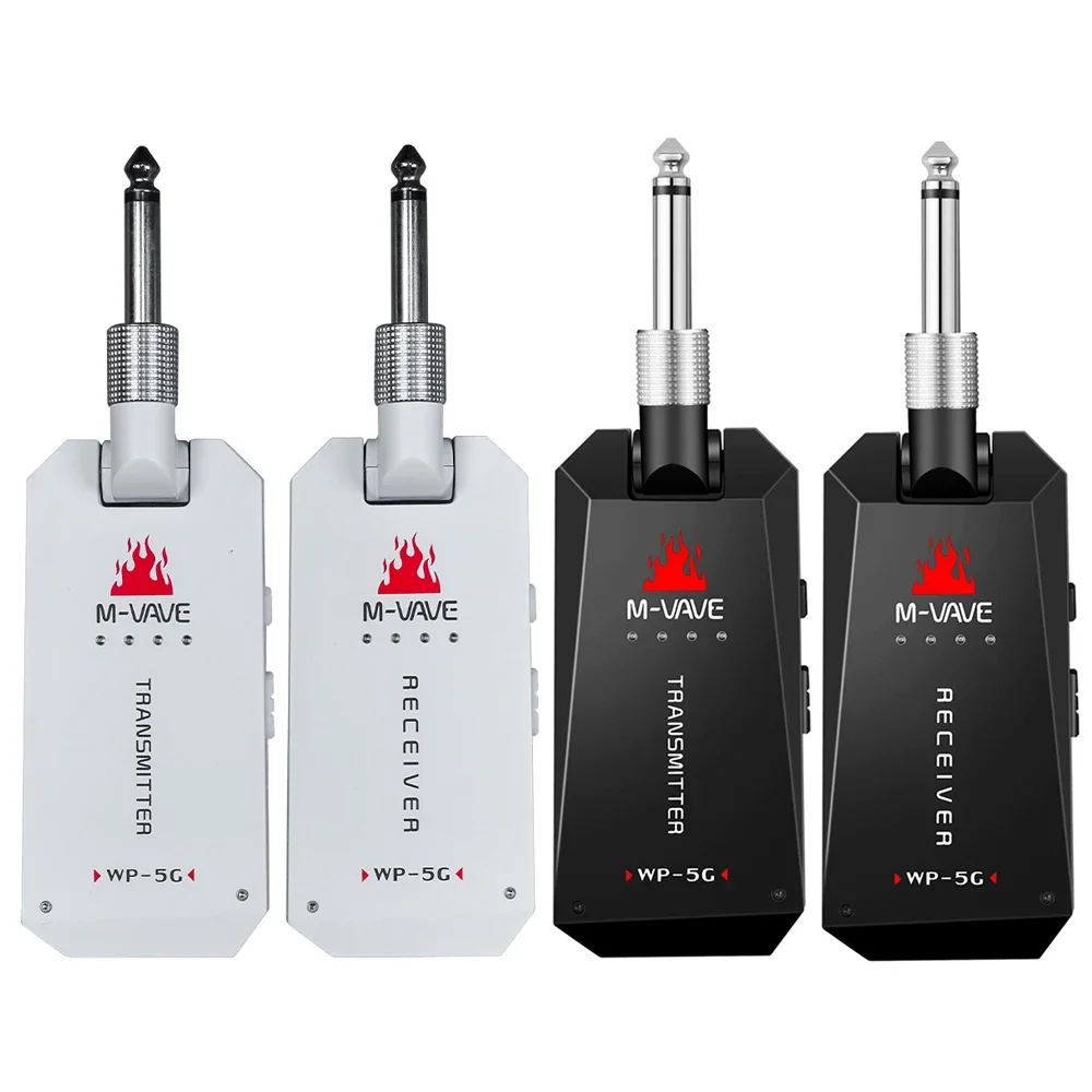M-VAVE WP-5G 5,8G Drahtlose Gitarre System Wiederaufladbare Drahtlose Audio Sender Empfänger Für Gitarre Verstärker Zubehör Image