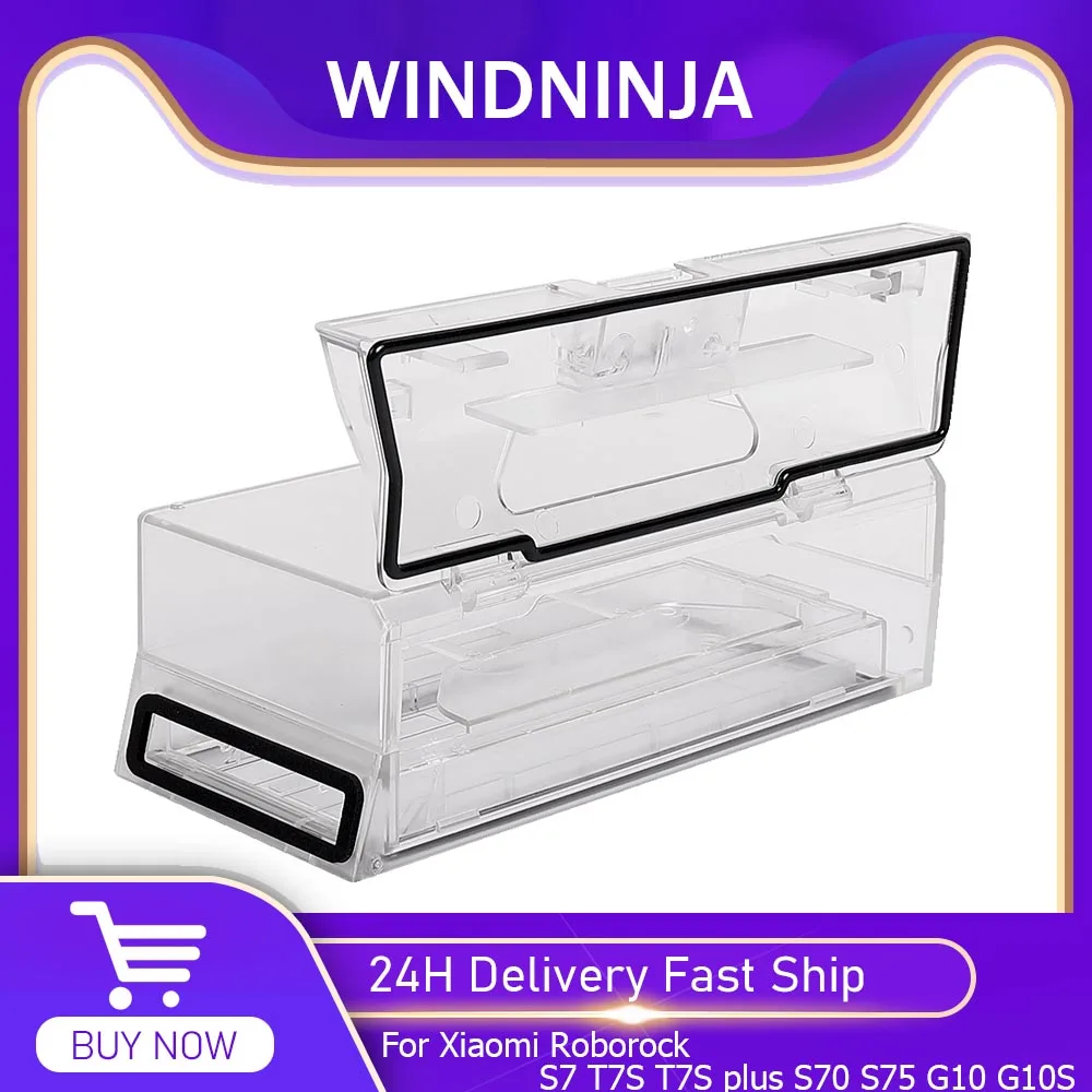 Staubbox-Zubehör für Roborock S7 T7S T7S Plus S70 S75 G10 Roboter-Staubsauger Behälter Mülleimer Box Ersatzteil Image