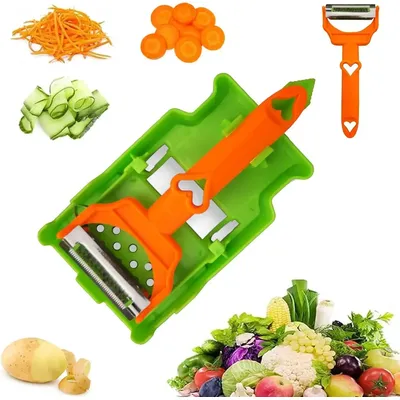 Peeler Multi Peeler Kit Fruit and Vegetable Peeler Home Multi Fruit Peeler for Kitchen Julienne Strips for Potato Orange Lemon