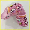 Sanrio Hello Kitty Kuromi Pochacco Melody Sommer Mädchen Cartoon Kinderschuhe Hausschuhe rutschfeste Wickelzehensandalen mit weicher Sohle