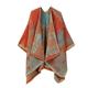 Per donna Sciarpe da donna Streetwear Quotidiano Data Nero Arancione Grigio chiaro Sciarpa Stampa