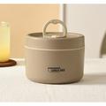 Contenitore termico per il pranzo portatile, per zuppa di riso e porridge, bento box con manico, compatto e a tenuta stagna, per ufficio, scuola e picnic.