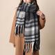 Per donna Sciarpa rettangolare Sciarpe da donna Streetwear Quotidiano Data Nero Arancione Sciarpa Plaid