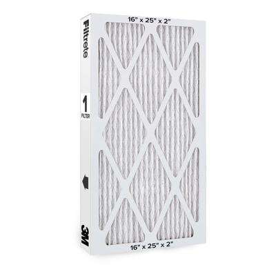 Filtrete 16 x 25 x 2 Air Filter, 12 HVAC Filters, Merv 8, Premium Allergen, 3 Month Pleated 2 inch Electrostatic Air Filters