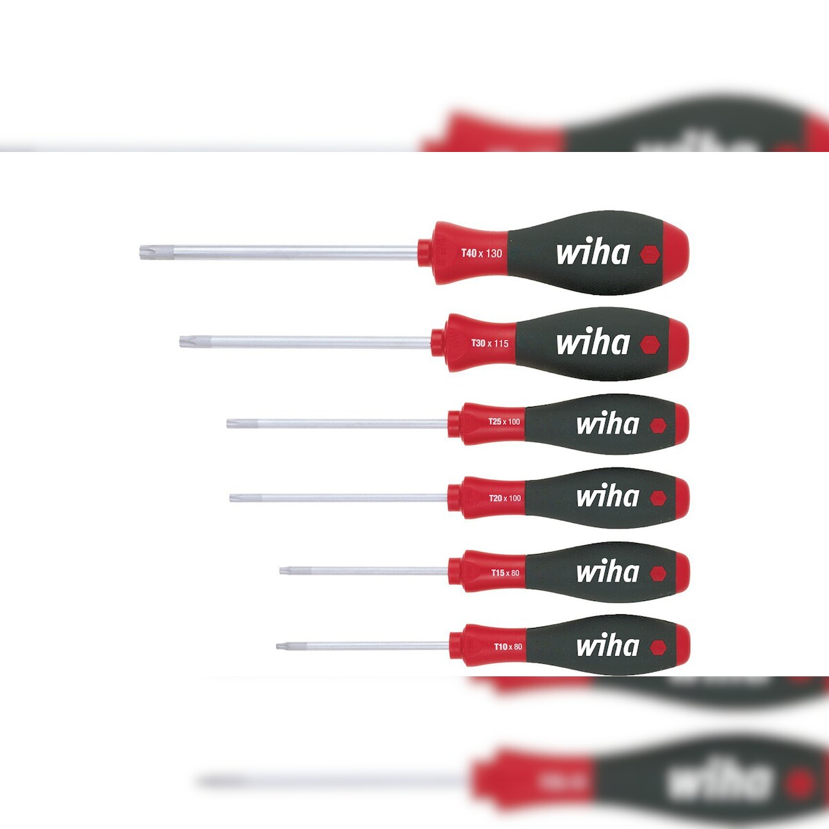 wiha Schraubendreher Set SoftFinish® TORX® 6-tlg. (07155) Image
