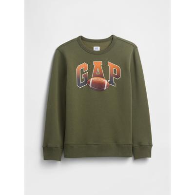 Gap Khaki Green Logo Sweatshirt (4-13yrs)
