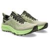 Trailrunningschuh ASICS "TRABUCO TERRA 3", Gr. 45, bunt (khaki, lime), Textil, sportlich, Schuhe