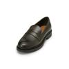 Loafer MARC O'POLO "aus Schafleder", Damen, Gr. 42, grün, Obermaterial: 100% Leder (Schaf), unifarben, Schuhe