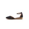 Espadrille VISCATA "Montroig", Damen, Gr. 37, schwarz, Textil, elegant, Schuhe, mit elegantem Knöchelriemen