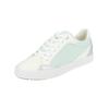 Sneaker GEOX "Geox Sneaker Lederimitat/Textil", Damen, Gr. 38, blau (blau, weiß), Lederimitat, Textil, casual, Schuhe