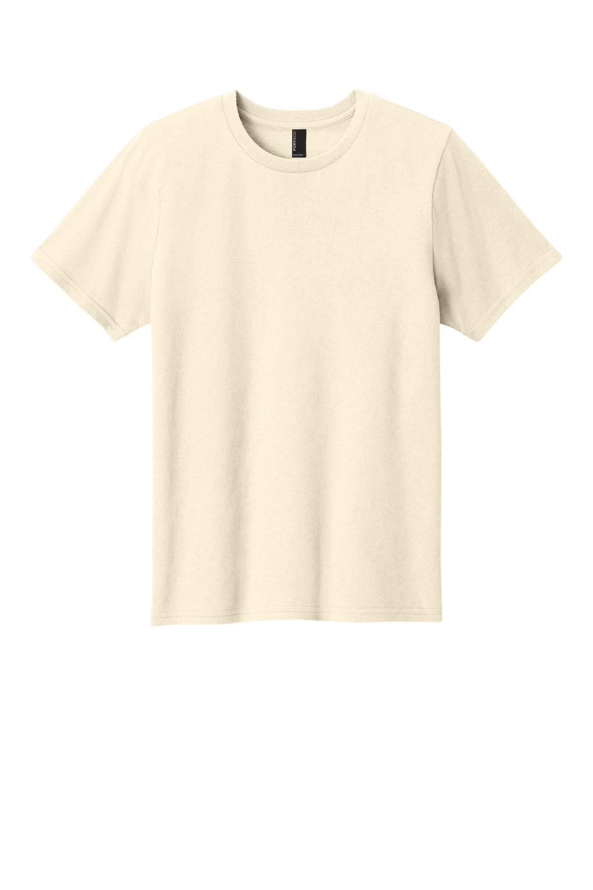 Port & Company PC43Y Co Youth Easy Cotton Top in Natural size Small
