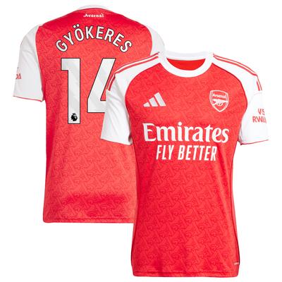 FC Arsenal 2025-26 adidas Heimtrikot mit Aufdruck Gyökeres 14 Image