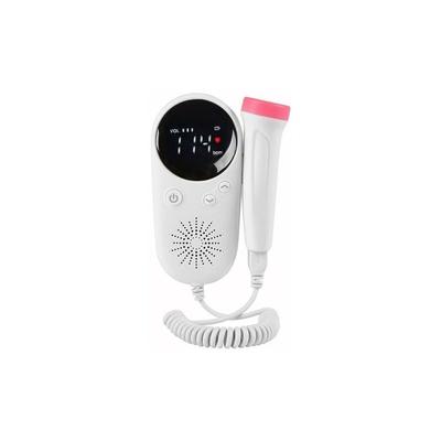 Haushalts-Fetaldoppler-Baby-Pränatal-Herzmonitor LCD-Display Fötuszähler Stimme Schwangere Frau Image