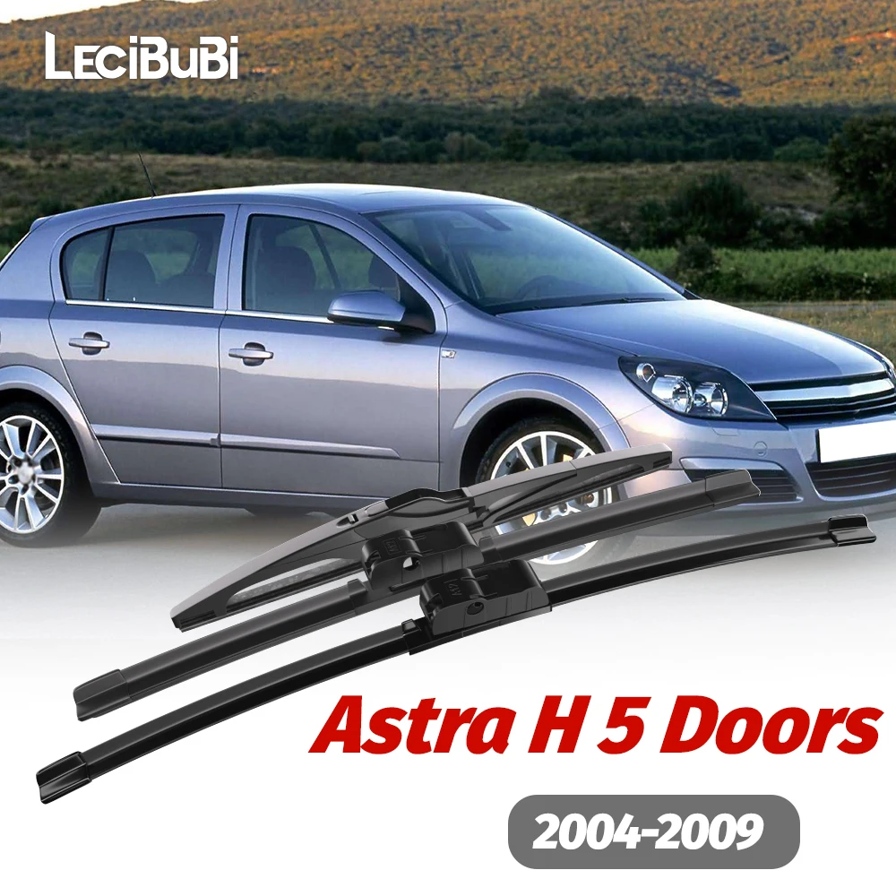 1 satz Vorne und Hinten Scheibenwischerblätter Scheibenwischer Für Opel Astra H 5 Türen 2004-2009 2005 2006 2007 2008 Zubehör Image