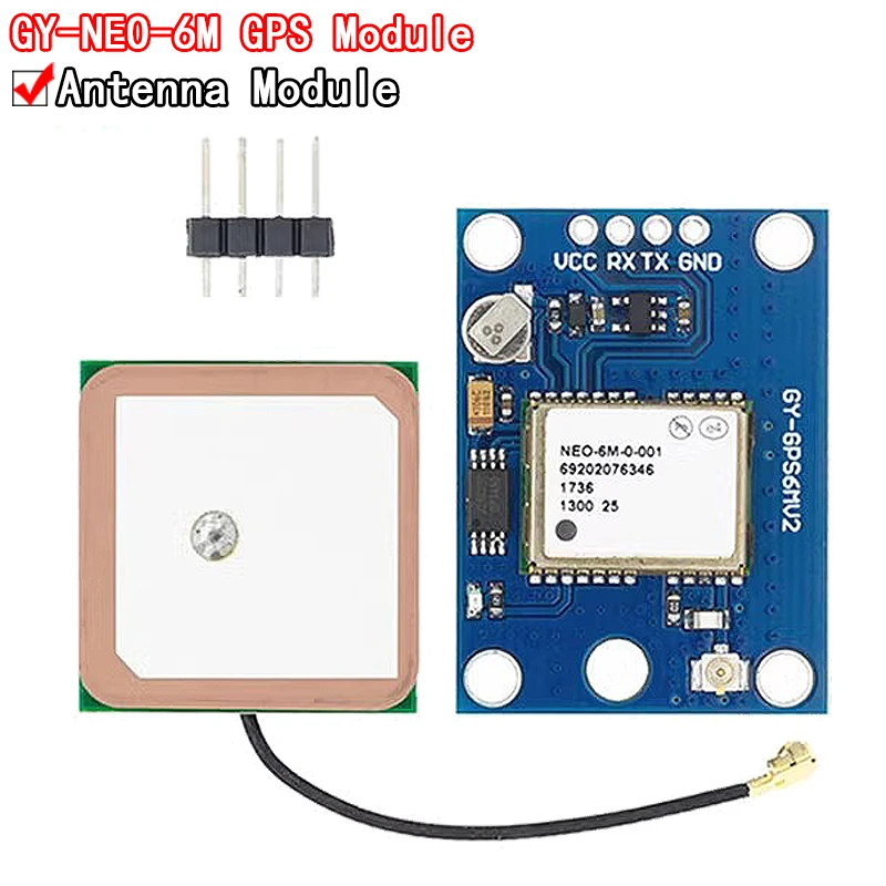 GY-NEO6MV2 Neues NEO-6M GPS-Modul NEO6MV2 mit Flight Control EEPROM MWC APM2.5 Große Antenne für Arduino 6MV2 Image