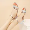 Comemore Sommer 2025, Damenmode, elegant, Gold, Silber, Damen, Hochzeit, Sandalen, Absätze, Kleid, Schuhe, Sandale, weiblich, Übergröße, 44 45 46 damen sandalen schuhe damen sommer sandalen damen