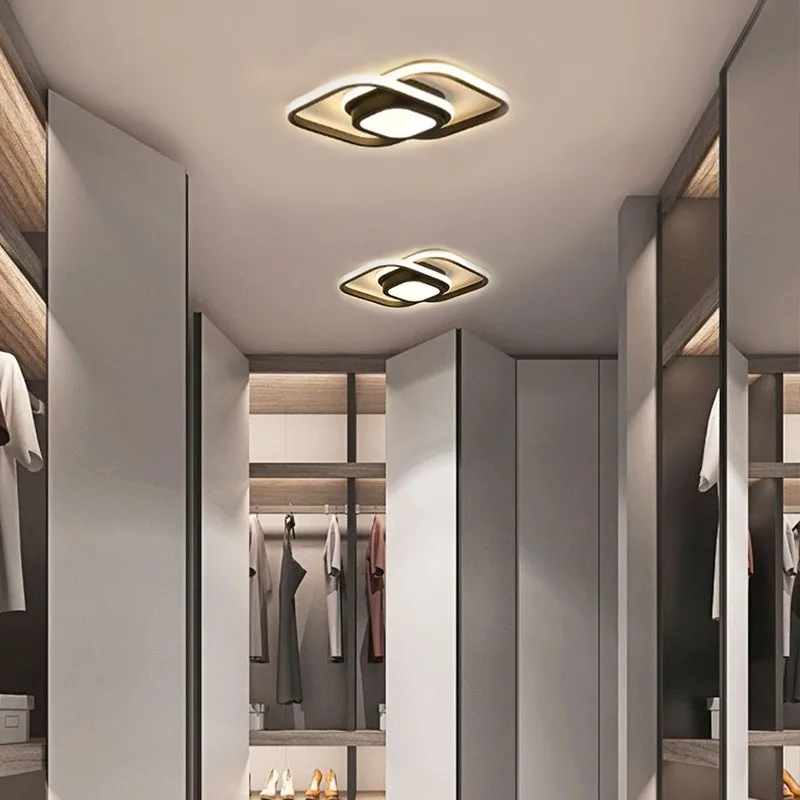 Nordic LED Decke Licht Für Wohnzimmer Beleuchtung 36W 28cm 3 farben Wand Lampe Korridor Balkon Schlafzimmer Nacht decke Lichter