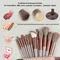Make-up-Pinsel-Set, weich, flauschig, professionell, für Kosmetik, Foundation, Puder, Lidschatten, Kabuki, Blending, Make-up-Pinsel, Beauty-Tool, Make-up