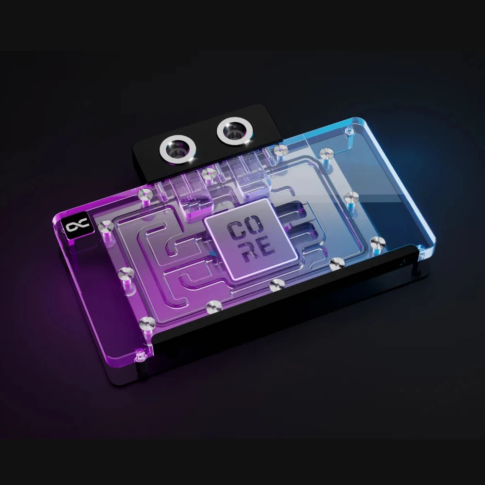 Alphacool Core GPU Water Block-kompatible Palit GeForce RTX 5070 Ti, 5080 Gaming Pro OC Grafikkarte mit Rückplatte Image