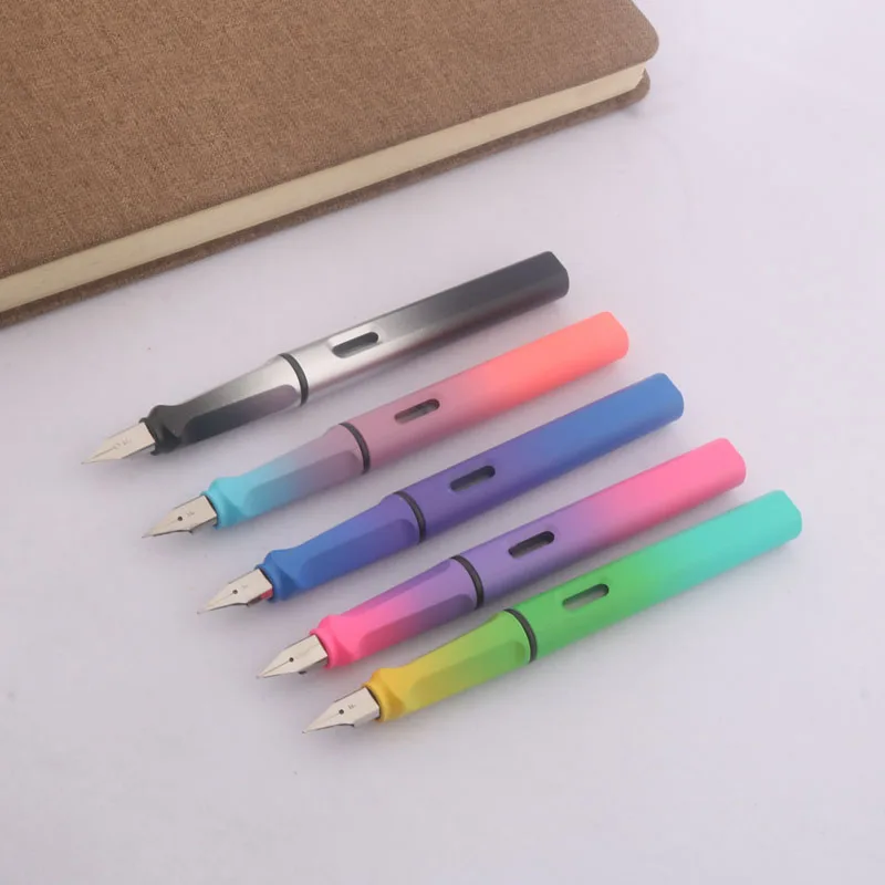 Luxus Füllfederhalter Kalligraphie Multifunktionsstift 0,38 mm EF 0,5 mm F Feder Schulbedarf Schreibwaren Stifte Kawaii Tinte Image