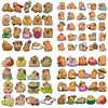 10/16/20/25PCS Cut Tier Schuh Charms Capybara Schuhe Zubehör Dekoration Schnalle Fit Clogs Sandale armband Kinder Geschenke
