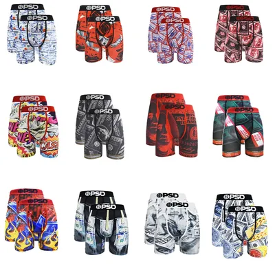 Perfect Fit Herren-Boxershorts, 2er-Pack, Größe S-XXL, weiche Polyester-Slips, Unterwäsche, atmungsaktiver Komfort Image