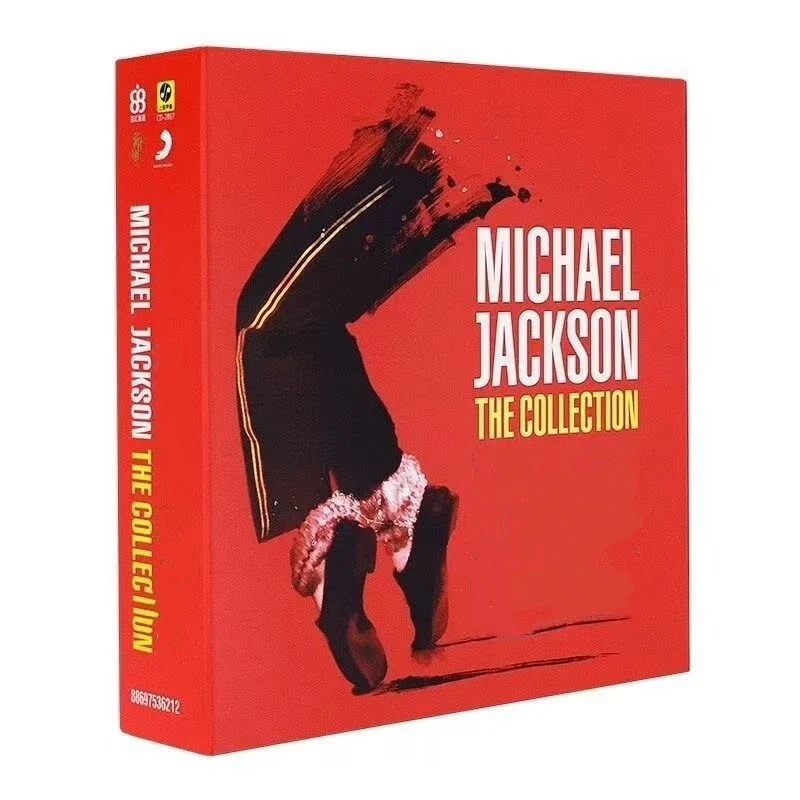 Pop MJ Michael Jackson Bad Music CD Dangerous Album Thriller 5 Stück Musikaufzeichnung Cosplay Walkman Auto Soundtracks Box Collection Image