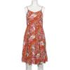 Anna Field Damen Kleid, Gr. 36, orange, Viskose
