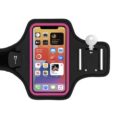 Armband Case Running Armband Running Holder for iPhone for Marathon Jogging Running Sports Bag Touchscreen Water Resistant Reflective Strip Tactel Men's Women's Running Bag