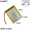 3.7V polymer lithium battery For laptop battery dashcam beauty device breast pump lithium battery 626280 5000mAh