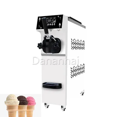 Free Shipping Color Ice Cream Machine Single Nozzle Frozen Yogurt Making Machine