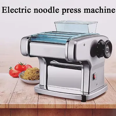 Electric Automatic Noodle Maker Machine Multifunction Pasta Maker Dough Roller Dumpling Skin Machine Various Shapes