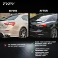 Fanali posteriori a LED per Maserati Ghibli 2014-2022 Aggiornamento Luci posteriori posteriori Montaggio DRL Day Running Light Indicatori di direzione Accessori auto