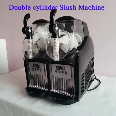 Commercial CoSlushy Machine Intelligent LED Control Panel Drink Dispenser Juicer Beverage Granizing Smoothie Maker