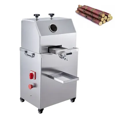 Table Small Sugarcane Juicer Machine Electric Sugar Cane Pressing Machine Suger Cane Juicer
