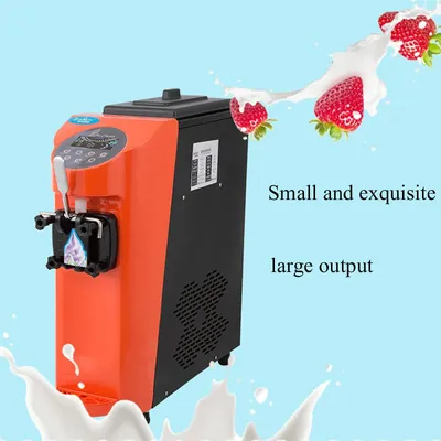 Commercial Soft Ice Cream Machine Desktop Make Ice Cream Intelligent Sweetener Ice Cream Maker 220V 110V