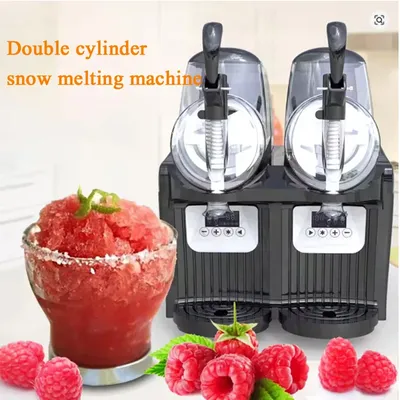 Slushy Machine Intelligent LED Control Panel Drink Dispenser Juicer Beverage Granizing Smoothie Maker For Commercial