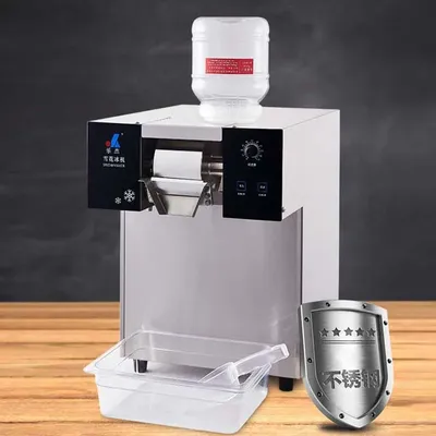 Cold Drink Shop Ice Crusher Snow Ice Shaver Machine Fast Smoothie Making Machine Milk Snow Shaving Machine