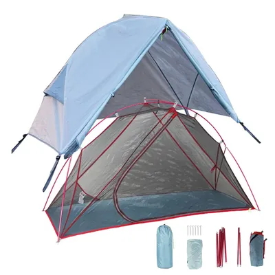 1 Person Camping Tent for Cot Lightweight Resistant Tent for Outdoor Camping Backpacking Traveling Camping Tent