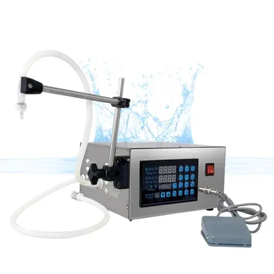 Small Automatic Liquid Beverage Water Fruit Juice Drinks Tipple Filling Machine