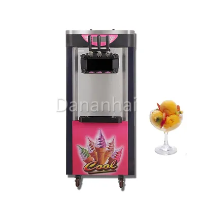 High Yield And Multiple Flavors Frozen Yogurt Machines For Electric Stainless Steel Ice Cream Machines